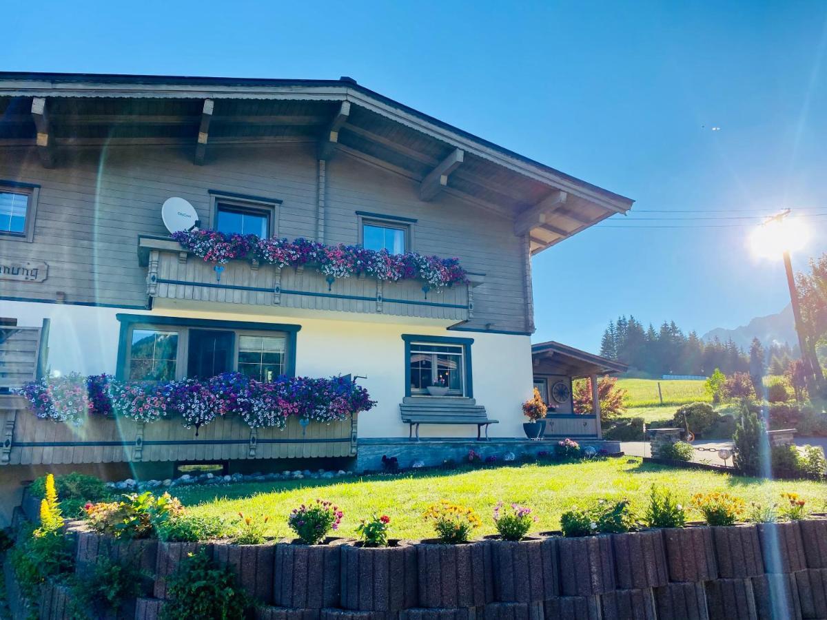 Apartamento Haus Asslaber Hochfilzen Exterior foto