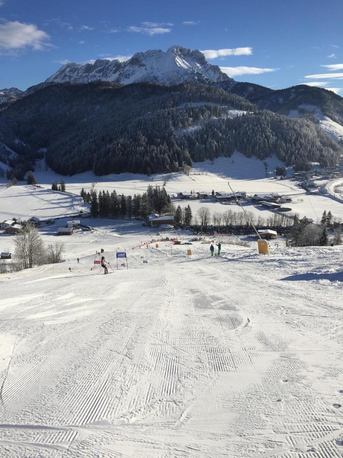 Apartamento Haus Asslaber Hochfilzen Exterior foto