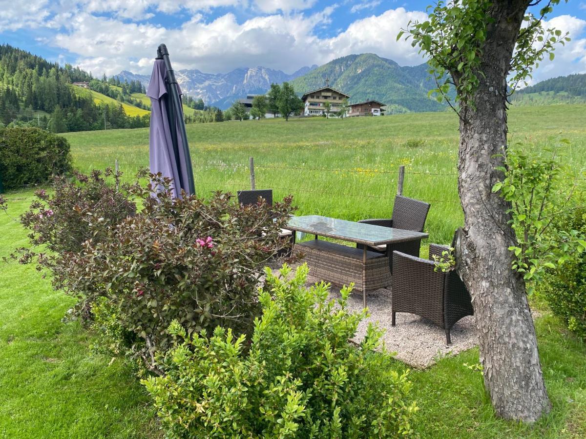 Apartamento Haus Asslaber Hochfilzen Exterior foto